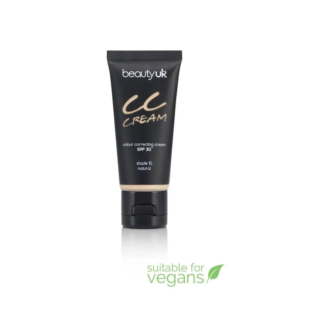 BeautyUK CC Cream - Colour Correcting Creams με αντηλιακή προστασία - SPF 30