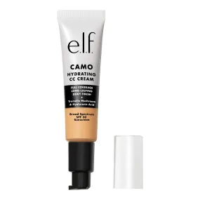 e.l.f. Hydrating Camo CC Cream, SPF 30, Color Correcting Full Coverage Foundation For A Dewy Finish, Vegan & Cruelty-Free, Light 280 N