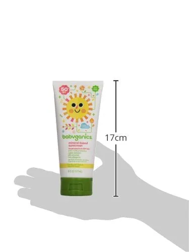 mineral-based sunscreen, 50 spf, 12 single-use tubes