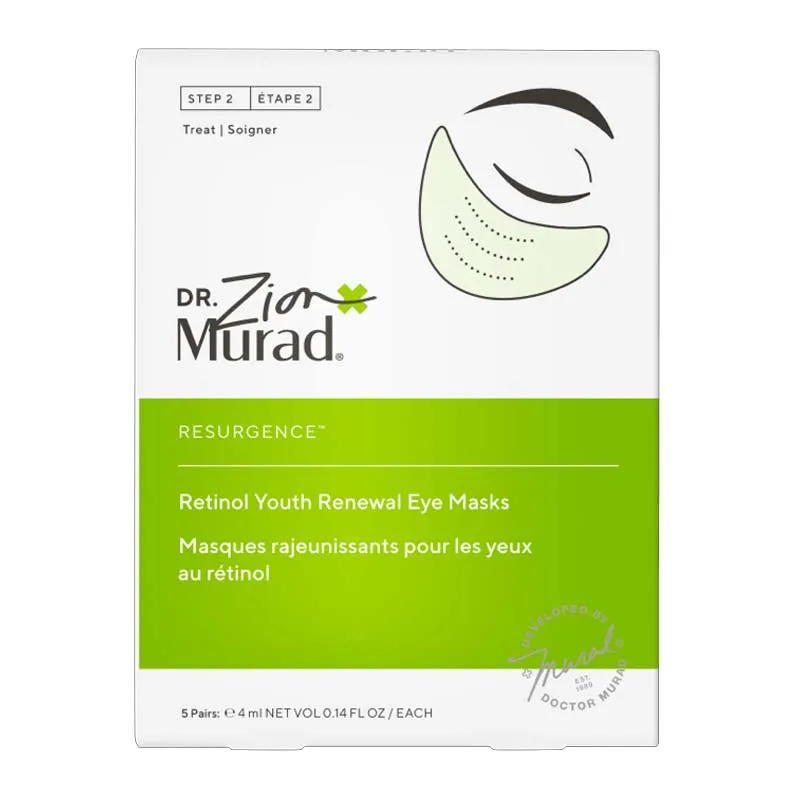 Murad Retinol Youth Renewal Eye Masks x Dr.Zion